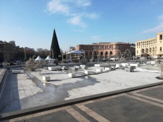 Погода в Ереване в январе прохладна, но отличается обилием солнечных дней