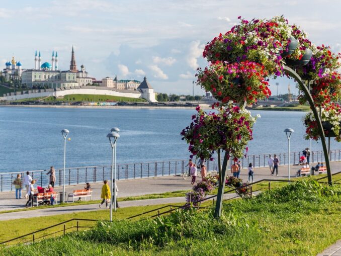 Вид на Казанский Кремль, фото Shimex/Pixabay.com В мае в Казани можно ходить в летней одежде - иногда