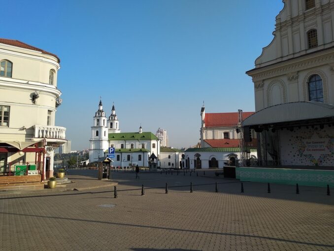 Собор Святого Духа, Верхний город в Минске, фото @Zala/Wikimedia Commons Собор Святого Духа - Верхний город Минска в марте нужно посмотреть обязательно