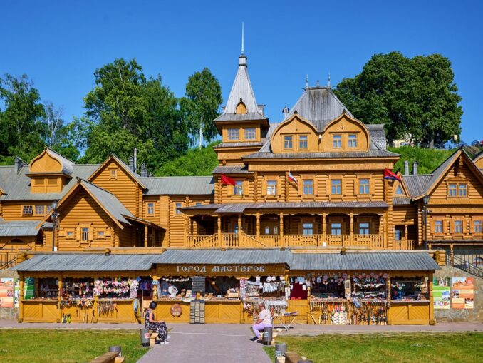 Город мастеров, Городец,, фото public domain "Город мастеров" в Городце нужно обязательно посетить в Нижегородской области с детьми