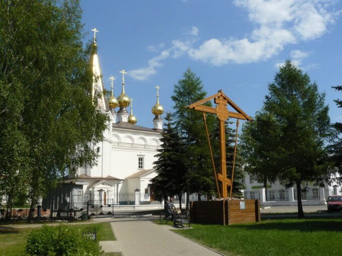 Городецкий Федоровский монастырь, фото @Наталья Хорошая/Wikimedia Commons В Городце можно сходить в Городецский Федоровский монастырь