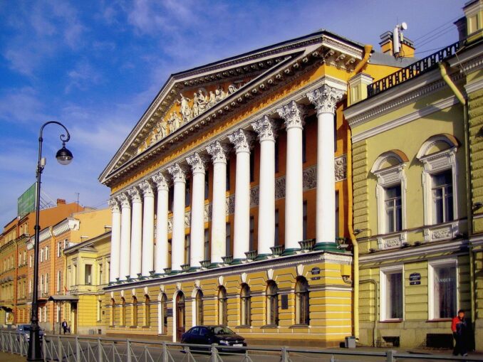 Особняк Н.П. Румянцева на Английской набережной в Санкт-Петербурге, фото @GAlexandrova/Wikimedia Commons Особняк Н.П. Румянцева в СПб