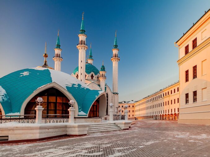 Мечеть Кул Шариф, Казань, фото @Gabriele Sotgiu/Wikimedia Commons Мечеть Кул-Шариф в Кремле в Казани