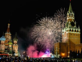 Новый год в России правильнее всего встречать в Москве